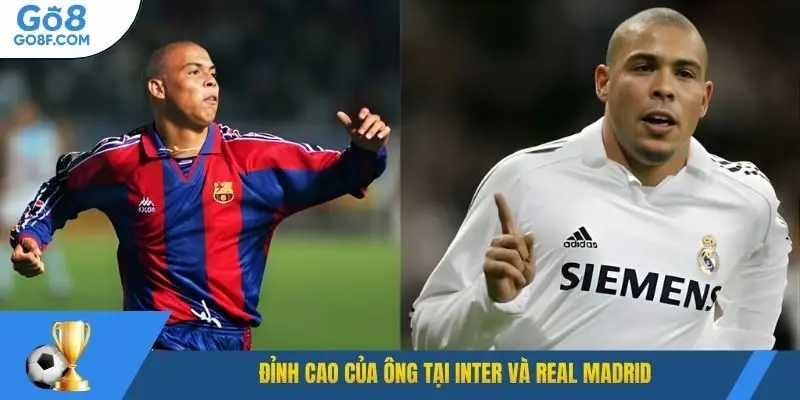 Đỉnh cao của ông tại Inter và Real Madrid